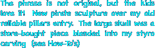 The phrase is not original,